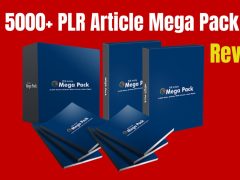 5000+ PLR Article Mega Pack Review