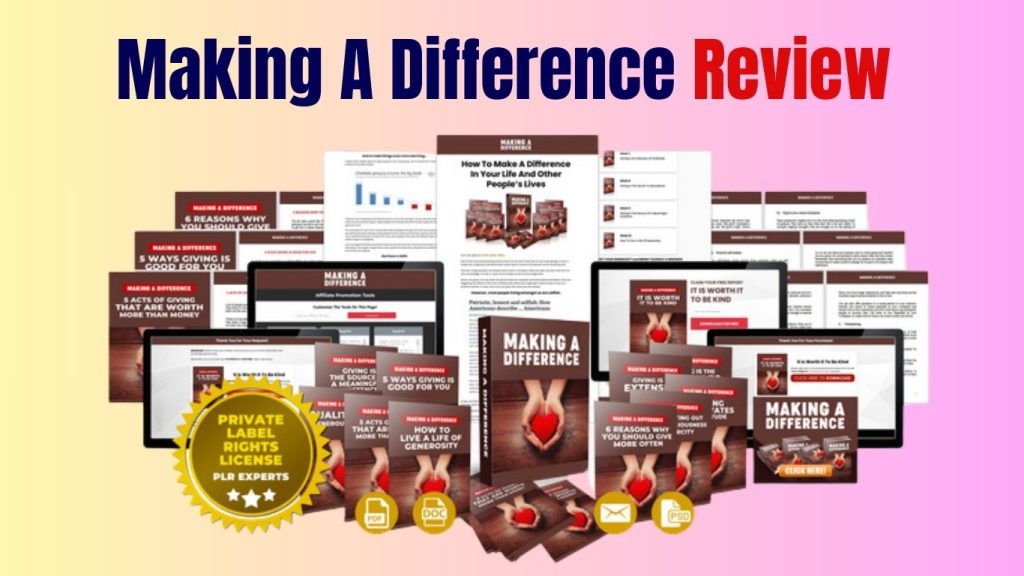 Making A Difference Review