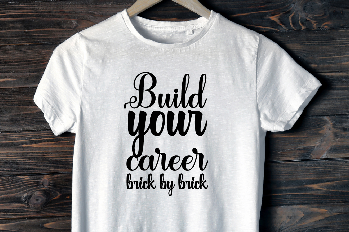 Build your career, brick by brick– SVG Design.